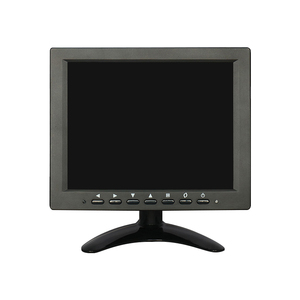 8 Inch Open Frame Plastic 1024*768 Resolution <strong>Lcd</strong> Industrial <strong>Monitor</strong> <strong>with</strong> HD-MI/VGA/AV/<strong>BNC</strong>/USB <strong>Input</strong> - Product Image 1