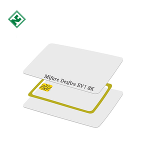 Large-capacity <strong>CPU</strong> <strong>Card</strong> with Encryption Algorithm ISO 7816 Protocol EV3 Series 4K/8K Bytes Printable RFID NFC PVC <strong>Card</strong> - Product Image 1