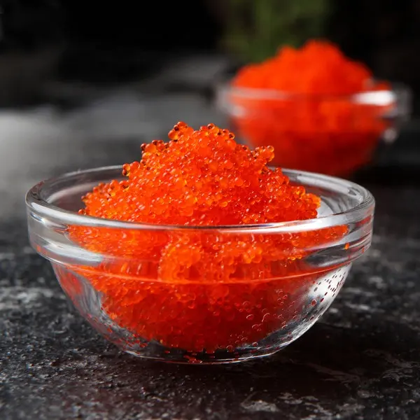 Tobiko roe caviar de poisson volant assaisonné