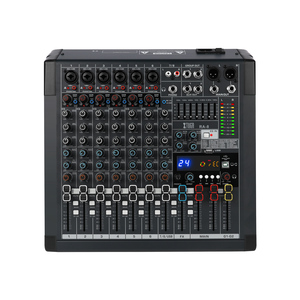 XTUGA-Interfaz de audio profesional con Bluetooth, mezclador de audio digital USB de 8 canales, controlador de DJ/mezclador de consola