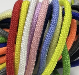 Cordón impreso personalizado con capucha cordón Cordón de 5mm de ancho Cordón de poliéster con puntas de plástico - Product Image 6