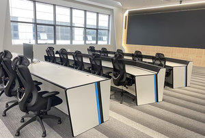 Labor konsolen tisch Drei oder mehr Personen Control Center Desk Platform Dispatch ing Room Computer Desk - Product Image 5