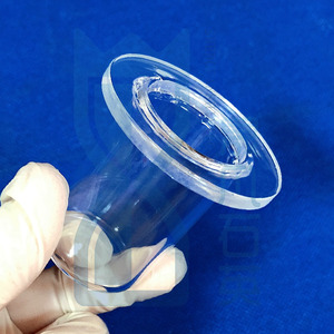 High Purity Heat Resistant Large Vessel Vacuum Quartz Glass <strong>Tube</strong> <strong>Domed</strong> Quartz <strong>Tube</strong>