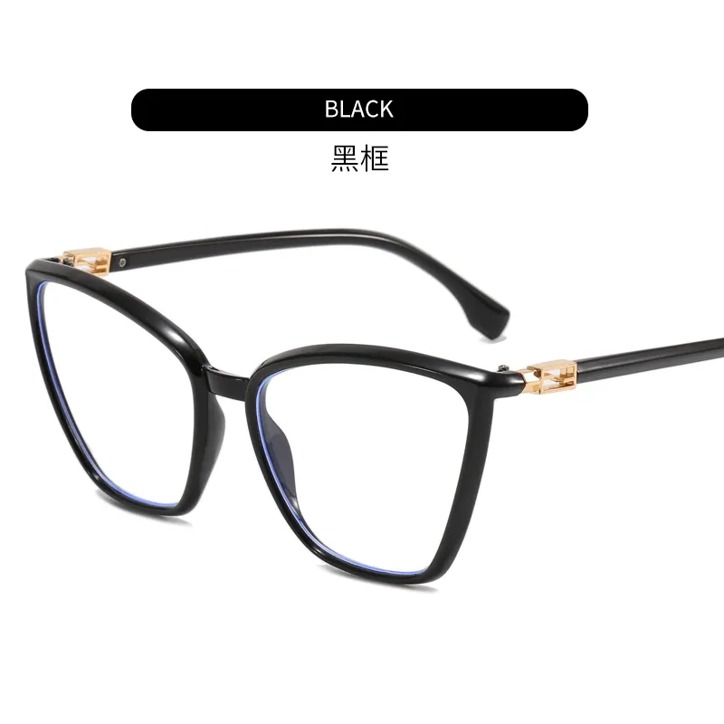 New Cat Eye Frame Glasses Anti-Blue Light Glasses Trendy Optical Frames Glasses Ultralight Frame Optical Eye Glasses