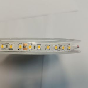 แถบไฟ LED 24V ไฟ120 3000-6500K Sanhua 80 IP20ไฟภูมิทัศน์ไม่กันน้ำ SMD LED
