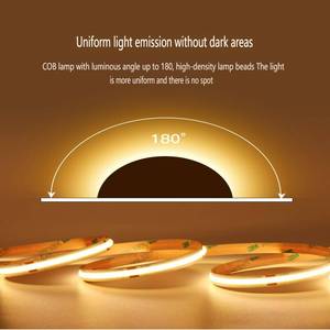 2025新しいデザイン480チップCOB LEDストリップ12Vホログラフィック投影インタラクティブミュージアム展示用ドットなし - Product Image 5