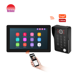 Sistema de intercomunicación de doble vía Guangdong de dos líneas, 7 pulgadas, Mini pantalla LCD a color, visiófono, videoportero de 2 cables, intercomunicador de teléfono - Product Image 1