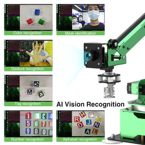 Robot programable JetMax con cámara HD Kit de Robot Educativo Manipulador de aprendizaje Ros