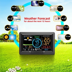 PT3390A Professional Weather Station for Home <strong>Forecast</strong> and Barometer Wireless Weather Station with Colorful Screen - Product Image 2