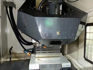 ศูนย์ R450X1เจาะและเคาะเจาะสถานีคู่เครื่องจักรมือสอง CNC