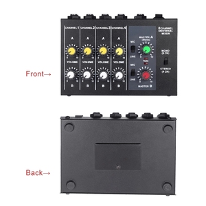 GAX-228 Factory Wholesale 8-channel Mini Professional <strong>Mixer</strong> with Reverb Effect Mixing Console - Product Image 2