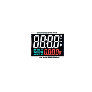 Werkseitig kunden spezifisches monochromes VA BTN 7-Segment-Gleichstrom-Wechselrichter-LCD-LCD mit kleinem Segment für digitalen Wecker - Product Image 2