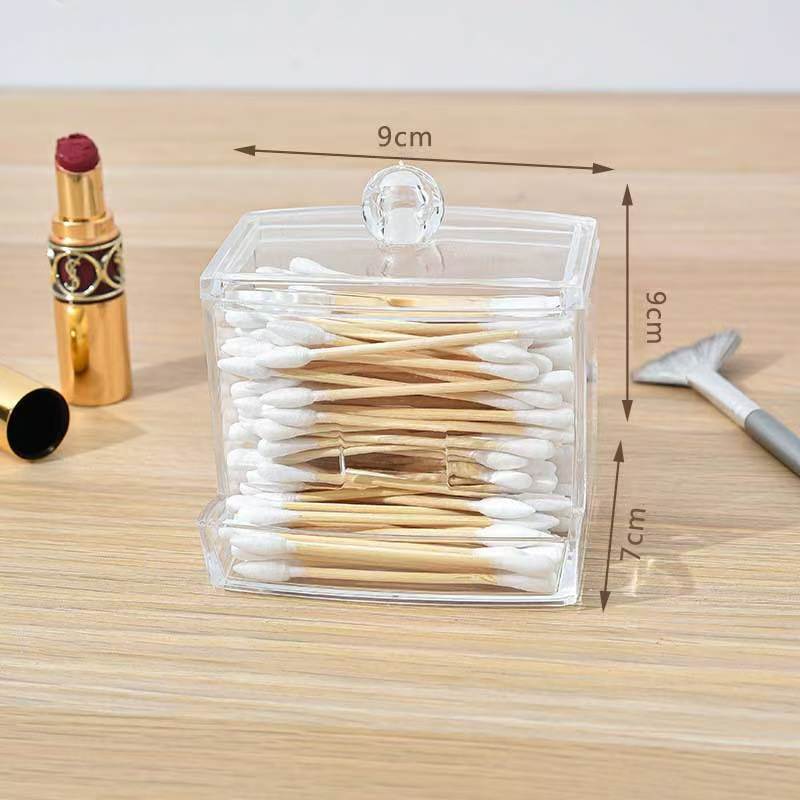 Small square plastic cap