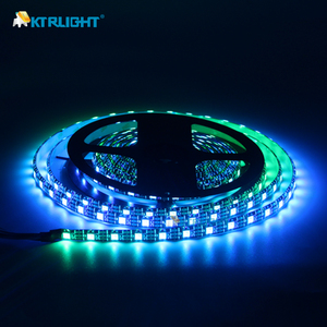 Ktrlight DC5V 5050 RGBIC WS2812 WS2812B 30 60 96 144LED/M LED RGB şeritler adresli piksel esnek LED şerit işık - Product Image 4