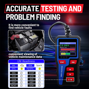 Nuevo escáner AT300 OBDII y EOBD lector de código herramienta de diagnóstico Obd2 con soporte para código de problemas OBD II