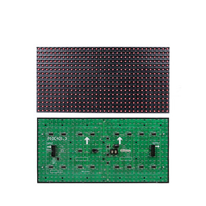 P10 1r1g1b 1y 1w P10 Semi Outdoor Single Color <strong>LED</strong> <strong>Display</strong> Module <strong>LED</strong> Billboard Screen 16IC <strong>PH10</strong> Yellow Panel - Product Image 2