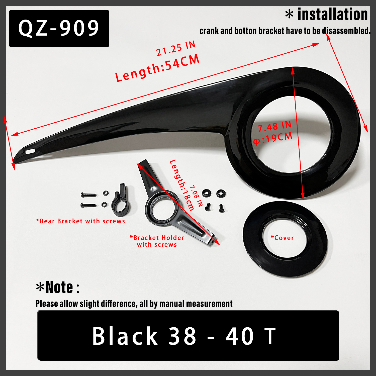 Noir QZ-909-38-40t