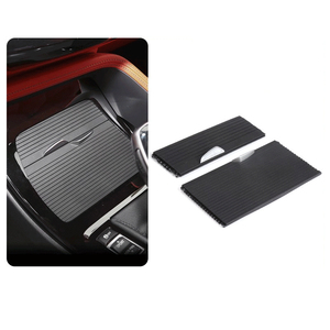 Araba merkezi kontrol kupası tutucu perde paneli kapak bmw X1 X2 için F48 F39 2016 2017 2018 2019 2020 2021 2022 2023 aksesuarları kiti - Product Image 2