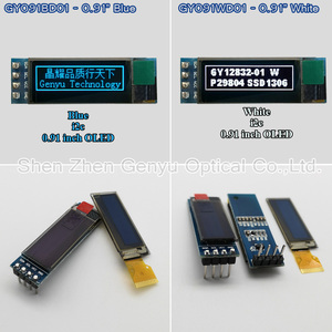 12864 Display 1.3 OLED I2C schermo blu bianco OLE Display Module 4pin PCB IIC Drive SSD1306 128x64 dot 0.96 modulo Display OLED - Product Image 4