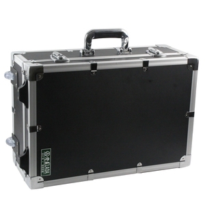 Aluminum Build-in <strong>Draw</strong> bar Shock Resistance <strong>Tool</strong> <strong>Box</strong> <strong>with</strong> Code Lock Supply Water-proof Precision Instrument Storage <strong>Box</strong>