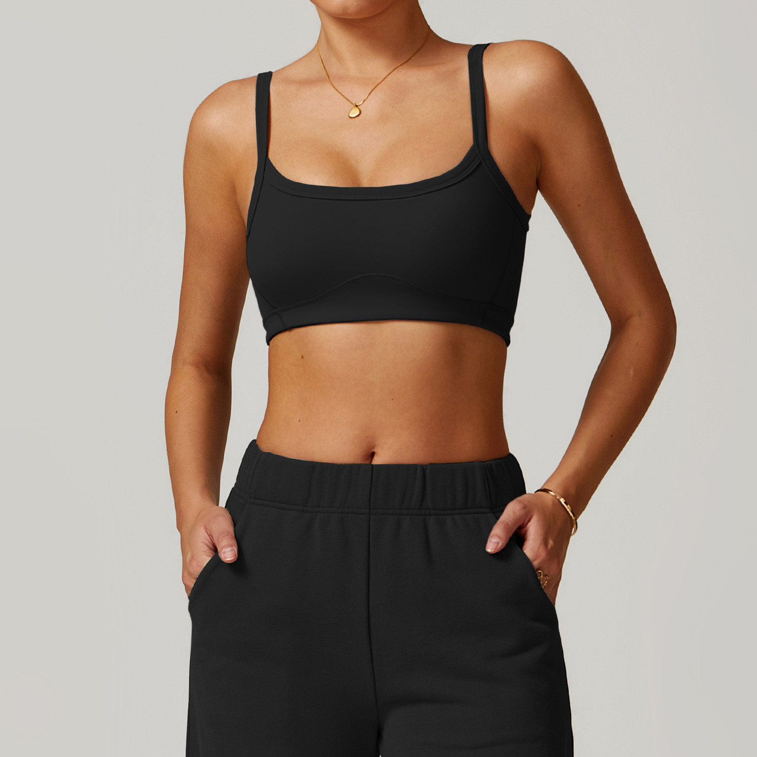 Black bra
