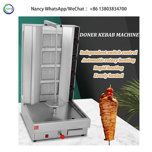 Doner Roti制作小型电动烤肉串制作机烤肉串机燃气沙瓦玛机滚筒烤架 - Product Image 3