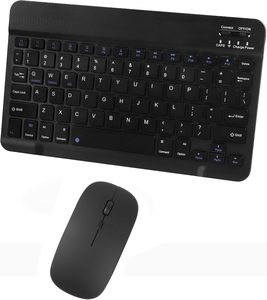 Wireless Silent Ultra Slim <strong>Keyboard</strong> and <strong>Mouse</strong> Set Pink <strong>Keyboard</strong> Raton <strong>Keyboard</strong> and <strong>Mouse</strong> Kit Combo for Tablet - Product Image 1