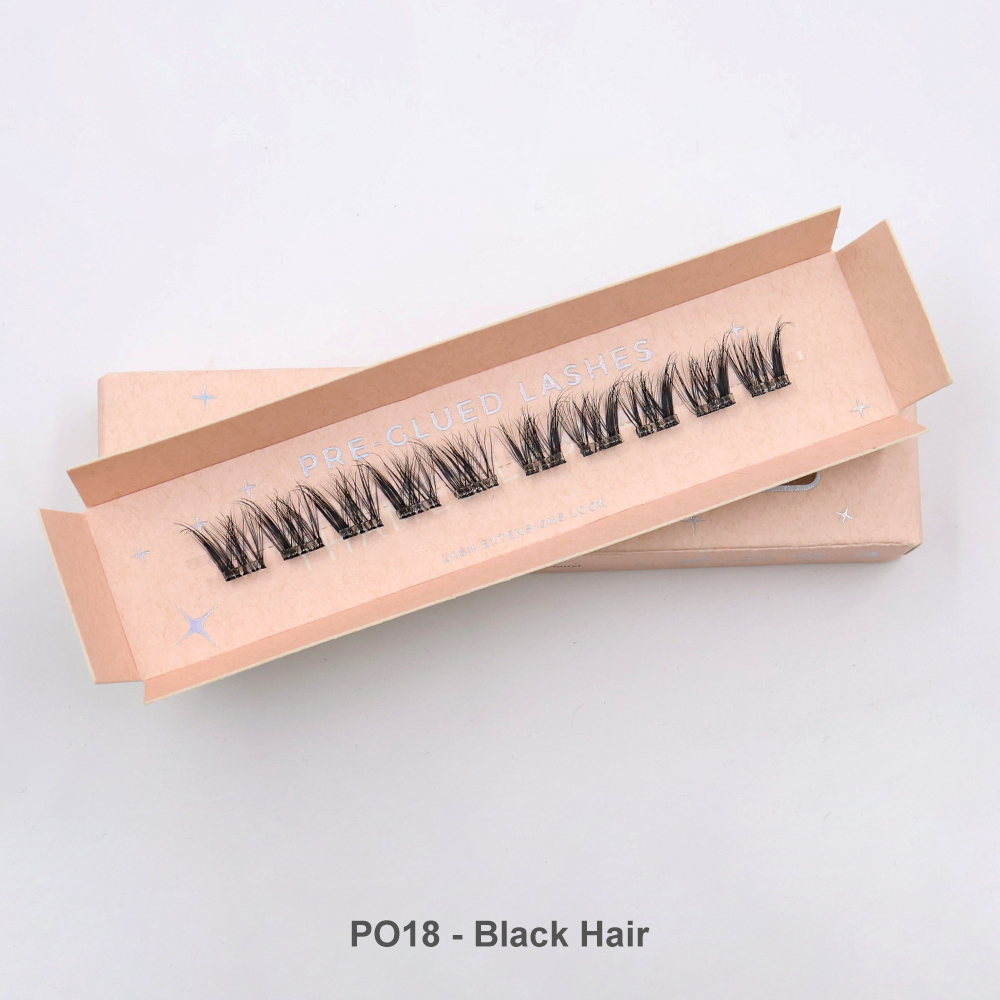 1 ligne - PO 18 - Cheveux Noirs