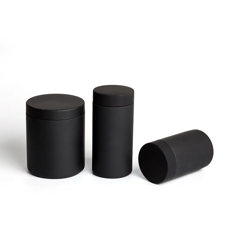 RTCO काले रंग प्लास्टिक वायुहीन खाली पीई नरम स्पर्श बोतल