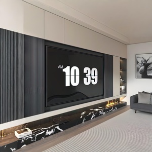 TV mobile moderno con sfondo personalizzato tutta la casa a parete intera All-<span class=keywords><strong>in</strong></span>-One per soggiorno libreria libreria da tavolo - Product Image 4