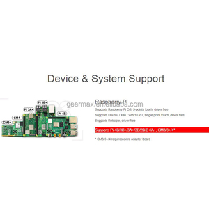 Waves hare 5 Zoll DSI LCD (B) 800x480 5 "Kapazitiver Touchscreen Raspberry Pi 4B 3B 3B 3A 2B B A CM4 CM3 CM3 Touchscreen - Product Image 6