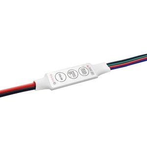 Mini controlador LED RGB de 5V/12V/24V CC con controlador de atenuación con control remoto de 3 teclas 6A salida RGB 5050/3528/2835 SMD tira de luces LED - Product Image 3