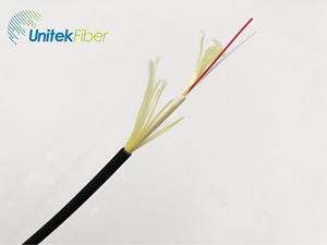<strong>Telecom</strong> <strong>Network</strong> FTTH Indoor Outdoor Drop Cable Double jacket 2 4 6 12 24 core LSZH Sheath G652D G657A Aerial Fiber optic Cable - Product Image 4