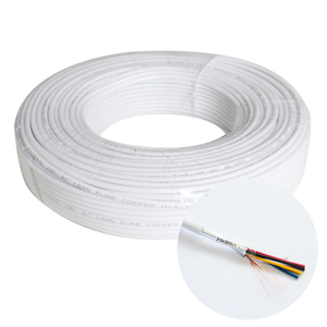 铜报警信号4awg 4 6 8芯多核无屏蔽报警安全铝电缆 - Product Image 2