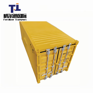 Contenedores de envío personalizados con dispositivos de carga de 20 pies de largo para transporte de superficie - Product Image 3
