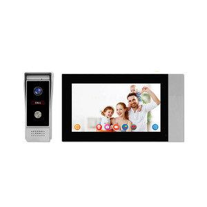 7 pulgadas 1080P Smart Home Video Doorphone Wifi puerta sistema de intercomunicación impermeable Color Cámara compatible con Tuya App Control remoto con cable - Product Image 1