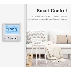 0-10 В модуляция выходного сигнала Oem умный программируемый Ac Hvac Modbus Wi-Fi вентилятор, контроллер термостата - Product Image 5