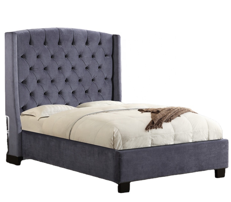 Hopesofa luxury children beds girls girl bedding electric beds  Upholstered Soft Beds