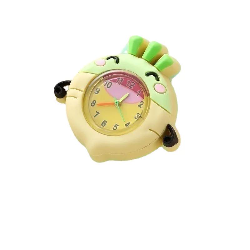 HY 2312 Reloj para niños de Moda Verde varios estilos cuarzo niños niñas dibujos animados Pats