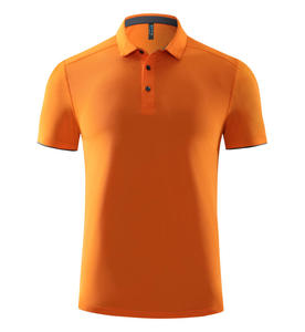 เสื้อโปโลของผู้ชาย,เสื้อโปโลเล่นกอล์ฟพอดีแห้งโพลีเอสเตอร์92% โพลีเอสเตอร์8% Spandex - Product Image 2