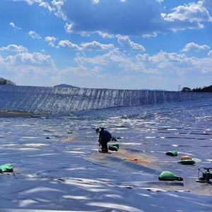 现代设计0.8毫米1毫米1.2毫米LDPE LLDPE HDPE土工膜，用于高尔夫球场现场基材防水隔离层 - Product Image 2