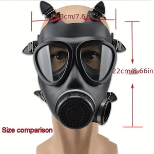 Herstellung Luftfilter Vollgesichts-Tränen gasmaske Chemische Atemschutz maske - Product Image 2