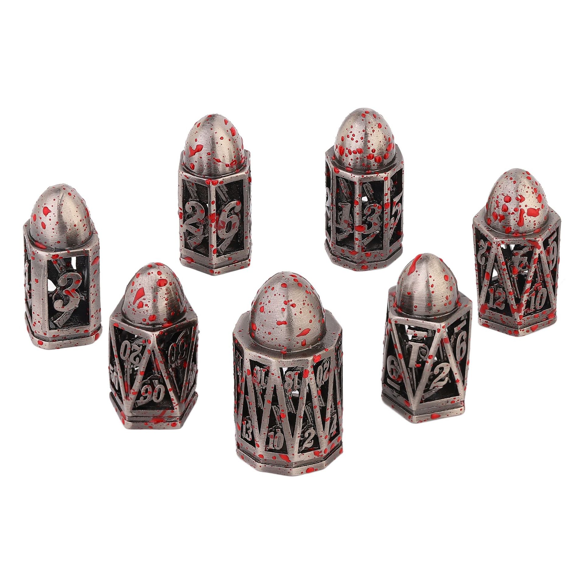 Point rouge en nickel ancien