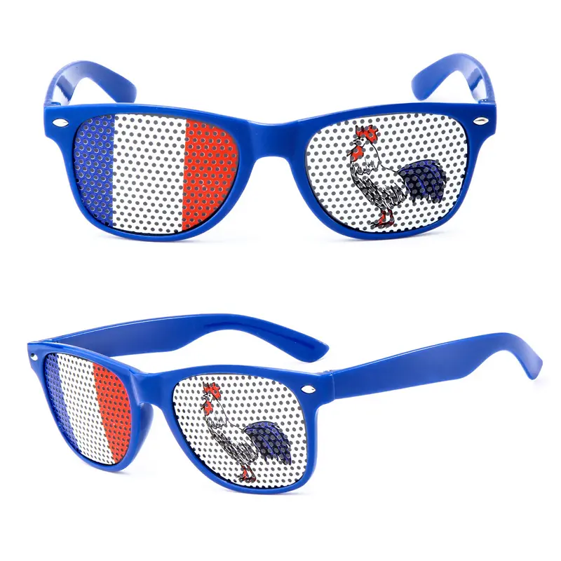 Fabbrica OEM Pinhole Sticker occhiali Pinhole occhiali da sole all'ingrosso modello personalizzato Logo occhiali