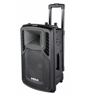 Alto-falante retrô bt, alto-falante profissional de alta potência com 15 polegadas, alto-falante portátil, woofer