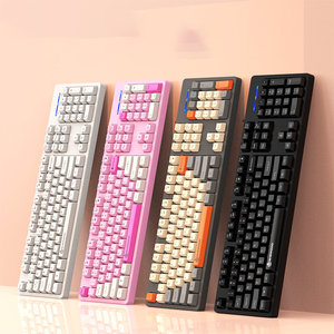 Multiple Color Water Resistant Wired USB Heavy-duty High-end Rainbow LED Backlit <strong>Computer</strong> Business RGB Gaming <strong>Keyboard</strong> and <strong>Mouse</strong> - Product Image 4