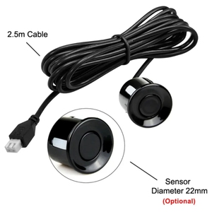 SUNWAYI BIBI, sistema de sensor de aparcamiento con cámara trasera inalámbrica de visión trasera de coche inteligente universal, Ayuda de marcha atrás, Sensor de aparcamiento de coche - Product Image 6