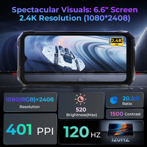 HOTWAV Hyper 7 Pro 5G Robustes Android 14 Smartphone 6,6 ''FHD 120Hz 16GB RAM 256GB ROM 10800mAh 33W Mobiltelefon - Product Image 5
