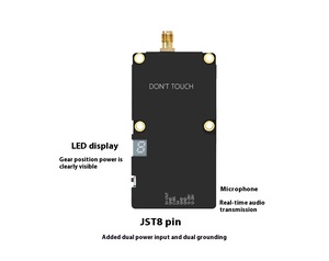 Flymind 5.8GHz 200mW FPV VTX Video <span class=keywords><strong>Transmitter</strong></span> 80ch có thể điều chỉnh 200mW điện dài phạm vi truyền tín hiệu cho máy bay không người lái - Product Image 5