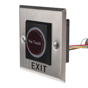 No Touch <strong>Exit</strong> <strong>Button</strong> Wireless Remote Access Control Door Release <strong>Button</strong> Switch <strong>Push</strong> <strong>Button</strong> Door Access <strong>System</strong> - Product Image 6